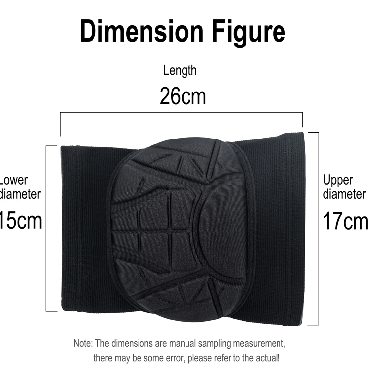 اپنی مرضی کے مطابق لوگو گاڑھا ہونا اسفنج اینٹی کولیژن گھٹنے کے پیڈ