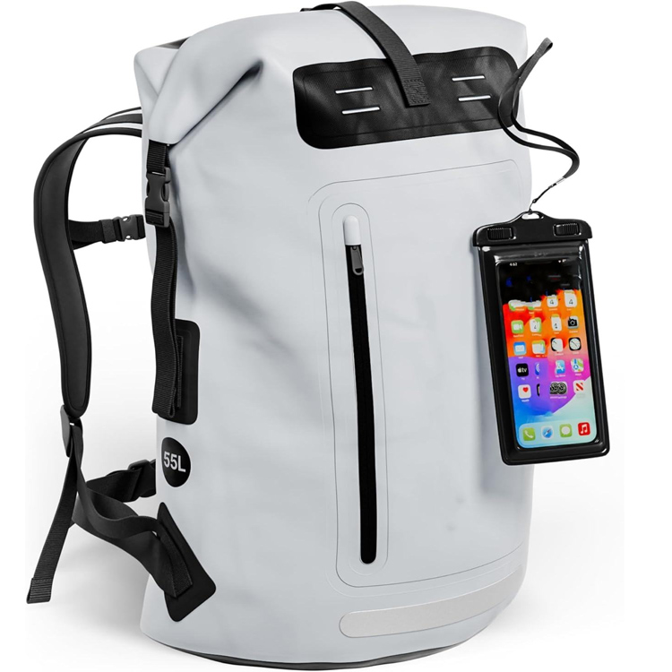 اپنی مرضی کے مطابق آؤٹ ڈور ہیوی ڈیوٹی رول ٹاپ بندش کا خشک بیگ