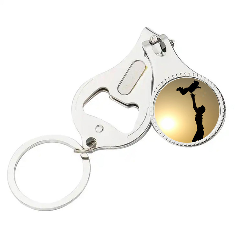 فولڈ ایبل ہینڈ پیر اوپنر کیرننگ نیل کینچی کیل کٹر