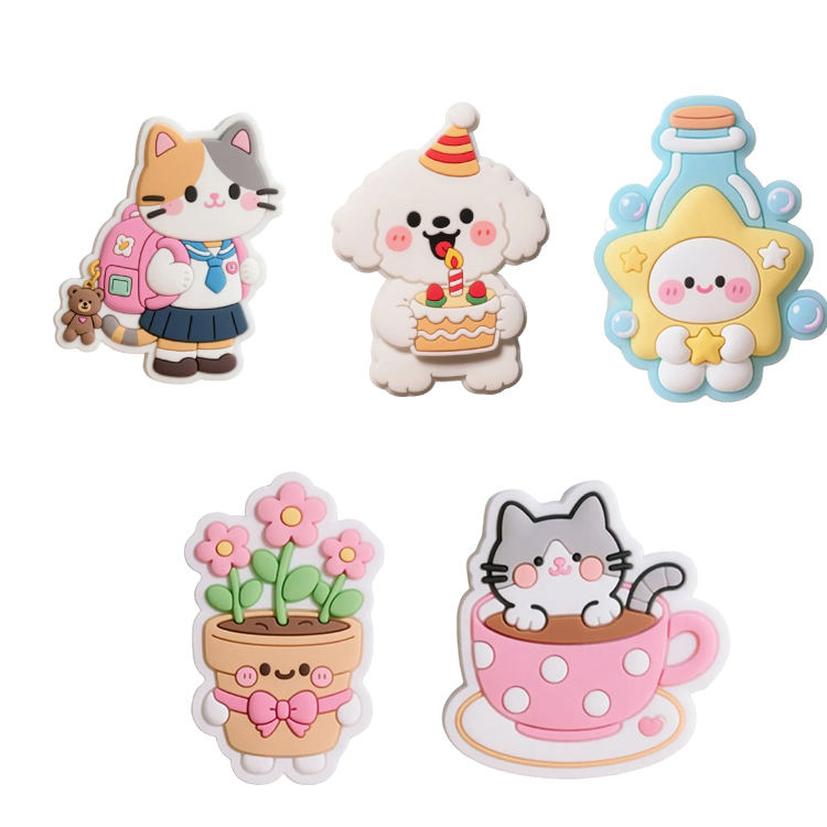 گھر کی سجاوٹ سووینئر کسٹم ڈیزائن پیویسی فرج مقناطیس