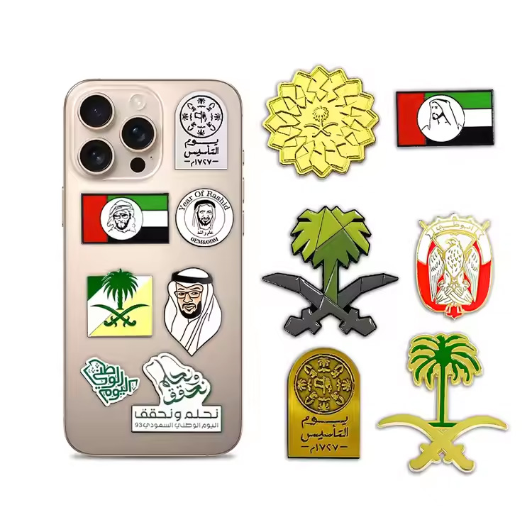 میکسیکو میٹل کسٹم لیپلز انیمل سعودی میٹل اسٹیکر پن