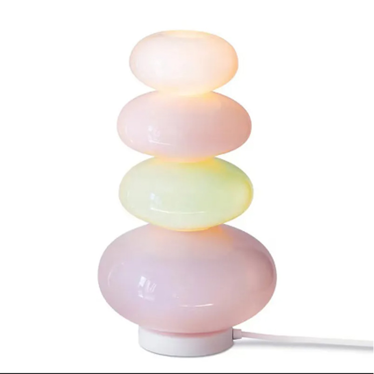 جدید فیشن کینڈی Iridescent Macaron رنگین ڈیسک لیمپ