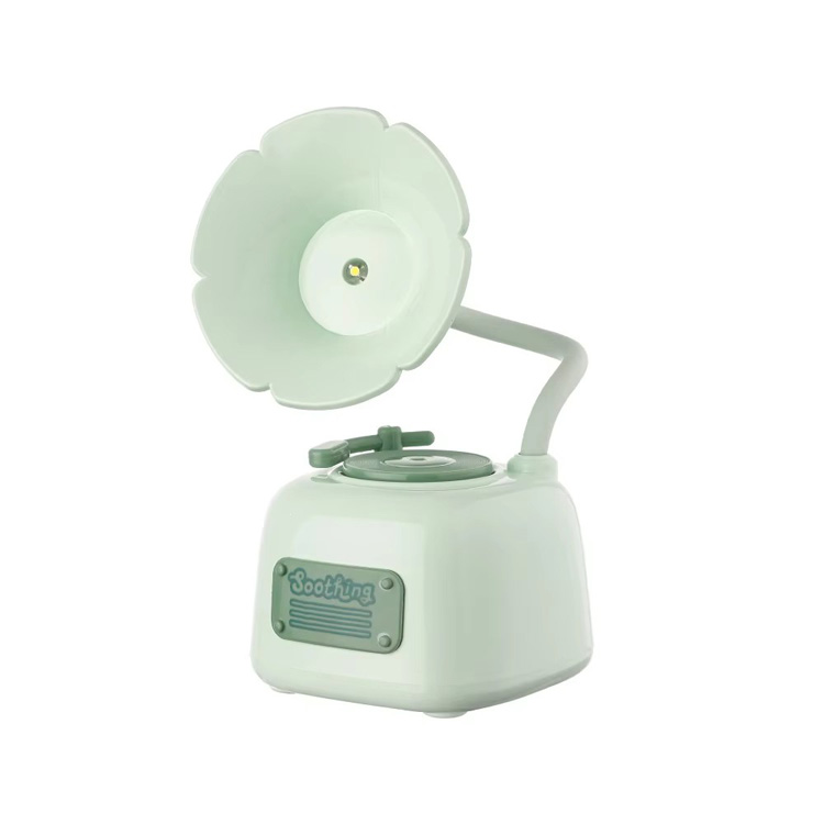 زیورات Dimmable USB چارج منی فونوگراف ٹیبل لیمپ