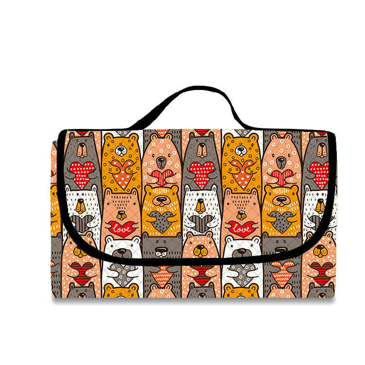 پکنک قالین رول اپ پورٹیبل آؤٹ ڈور کیمپنگ پکنک چٹائی