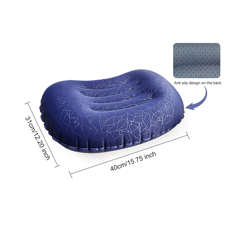 سونے والے گیئر آرام دہ اور پرسکون کریسنٹ اینٹی پرچی ٹریول تکیا