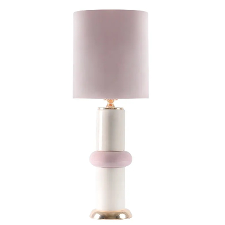 Velvet Lampshade مطالعہ بچوں کے تخلیقی ڈیسک لیمپ ڈیزائن